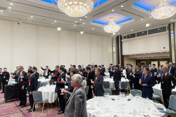２月10日（月）、青年経営者部会　創立60周年記念式典・祝賀会
