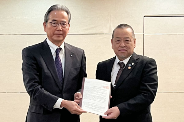 ２月17日（月）、連合京都との懇談会