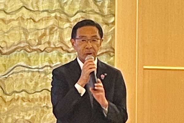 講演会 西脇知事