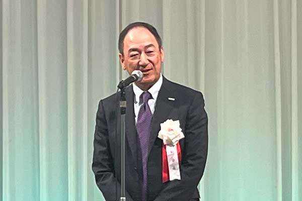 廣江新副会長（懇親会挨拶）